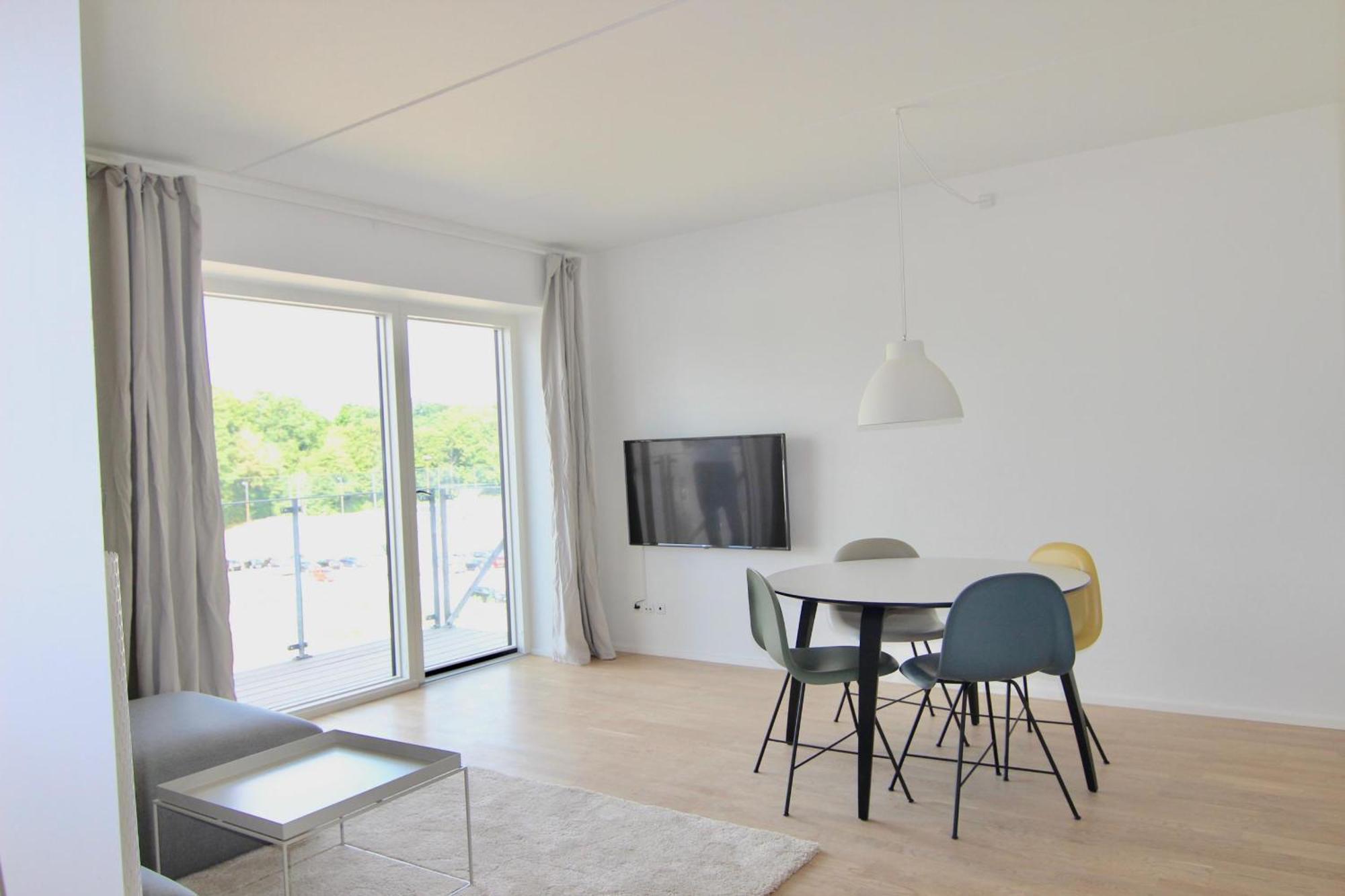Appartement Great 1-Bed Wbalcony By Odense Harbour Extérieur photo
